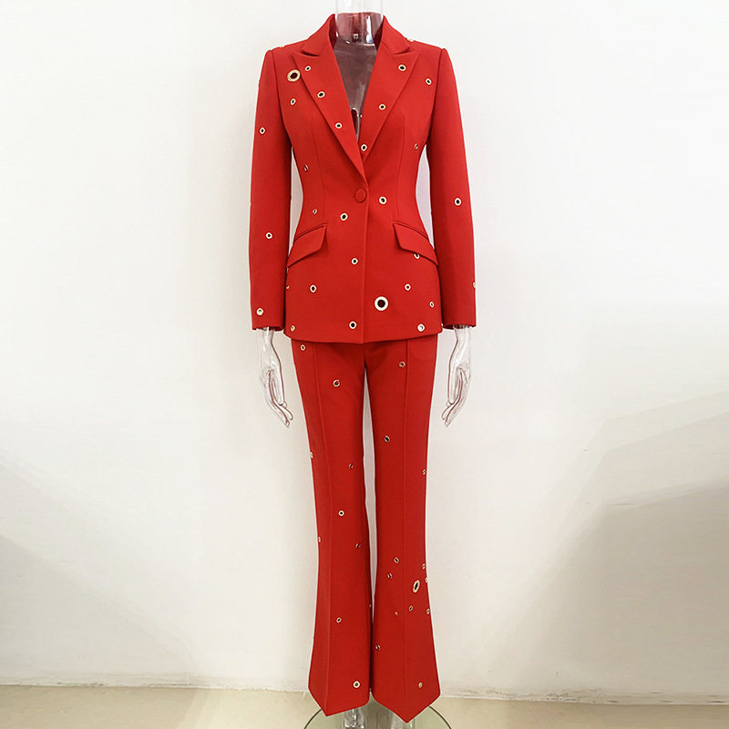 Women Fashion Usa - European American celebrity fashion heavy-duty metal