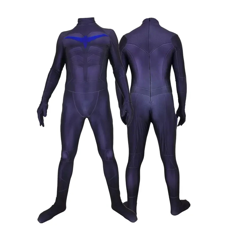 Knitted Vest Women - 2026 Halloween Female Nightwing Cosplay Costume
