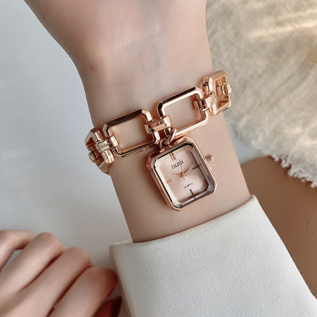 Women Fashion Usa - Personality Women Watch Bracelet Square Dial