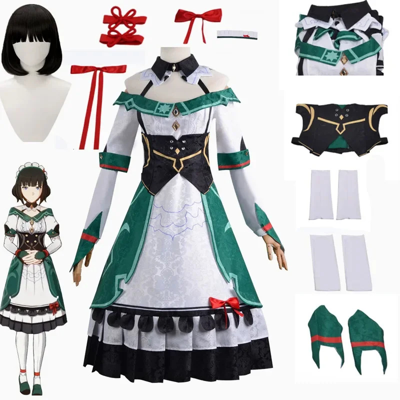 Knitted Vest Women - 2026 Genshin Impact Katheryne Cosplay Costume