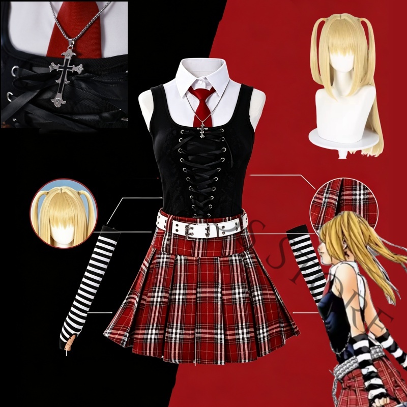 Knitted Vest Women - Anime Misa Amane Misamisa Cosplay Costume