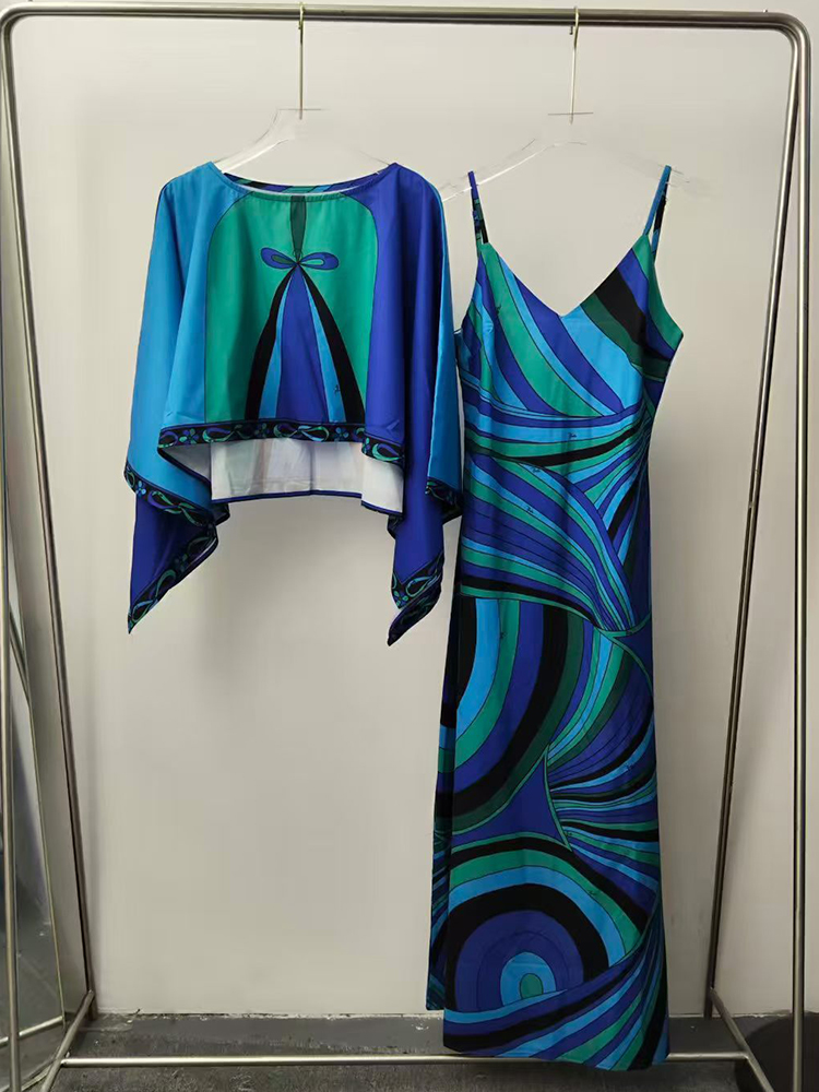 Women Fashion Usa - 2026 Summer Women's Clothing Retro Geometric