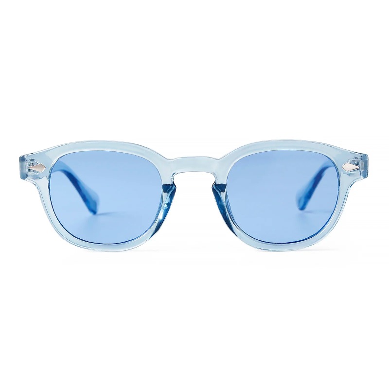 Fashion Transparent Blue Round - Women Fashion Glasses recension och pris