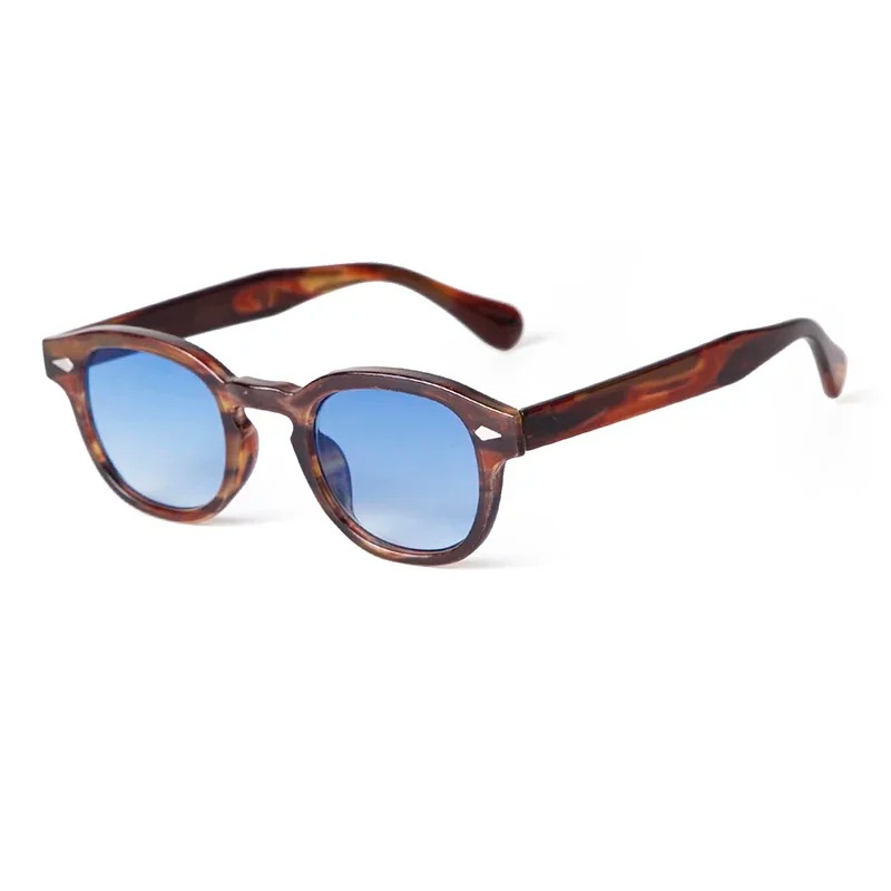 Fashion Transparent Blue Round - Women Fashion Glasses recension och pris