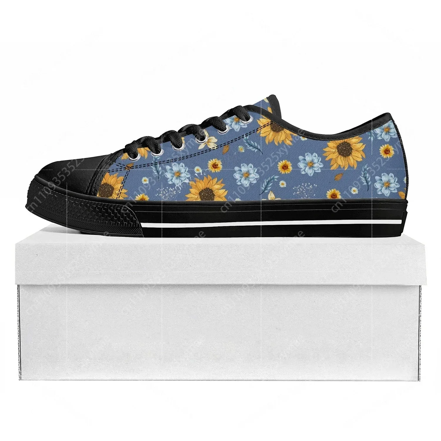 Sunflower Yellow Flower Low To - Women'S Yellow Fashion Sneakers recension och pris