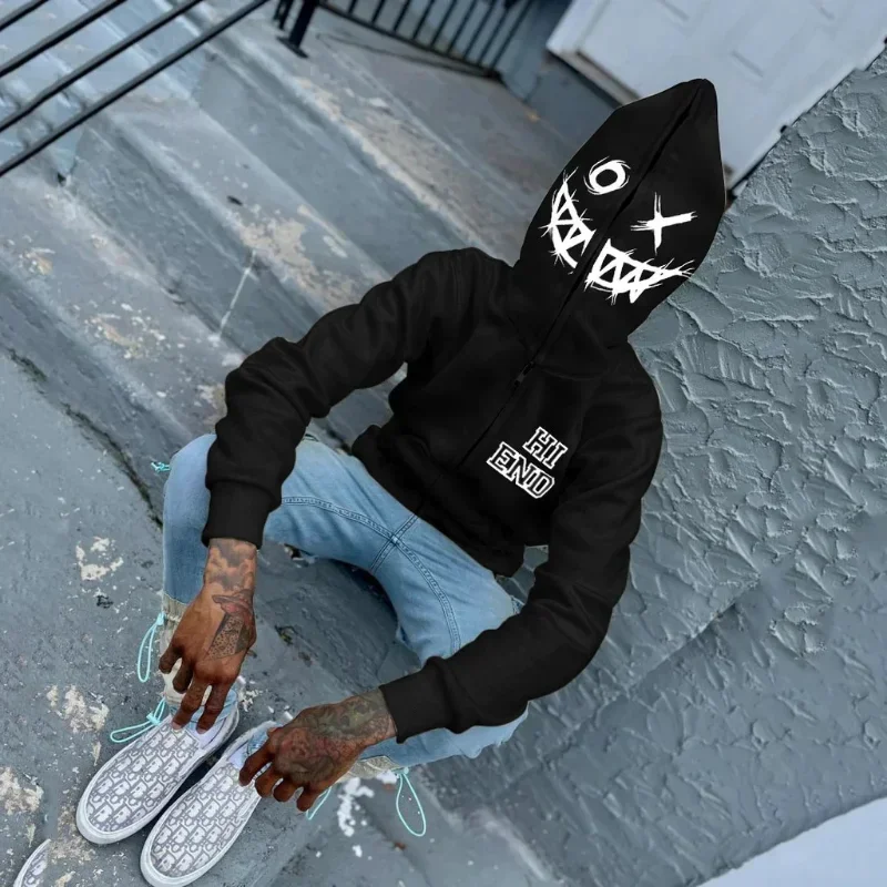 Women Men Y2K Fashion Hoodie L - Women'S Fashion Zip Up Hoodies recension och pris