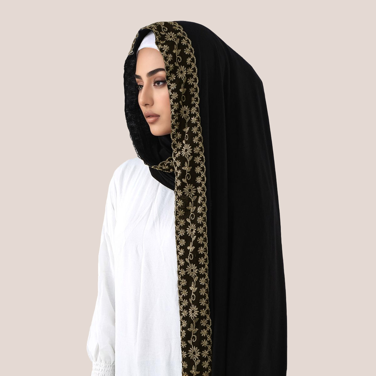 Lace Embroidery Cotton Jersey  - Women'S Fashion Jersey recension och pris