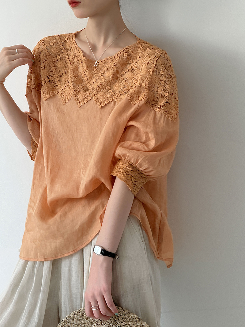 2026 Women Summer 100% Linen B - Women'S Fashion Jersey recension och pris