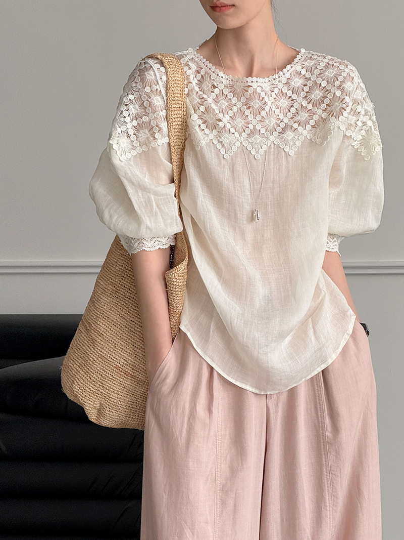 2026 Women Summer 100% Linen B - Women'S Fashion Jersey recension och pris