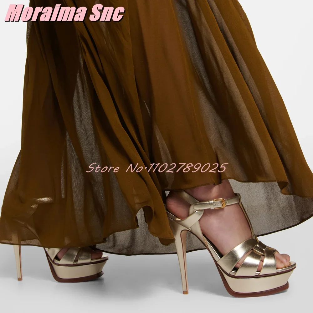 Platform Waeve T-strap Square  - Women Fashion Ideas recension och pris