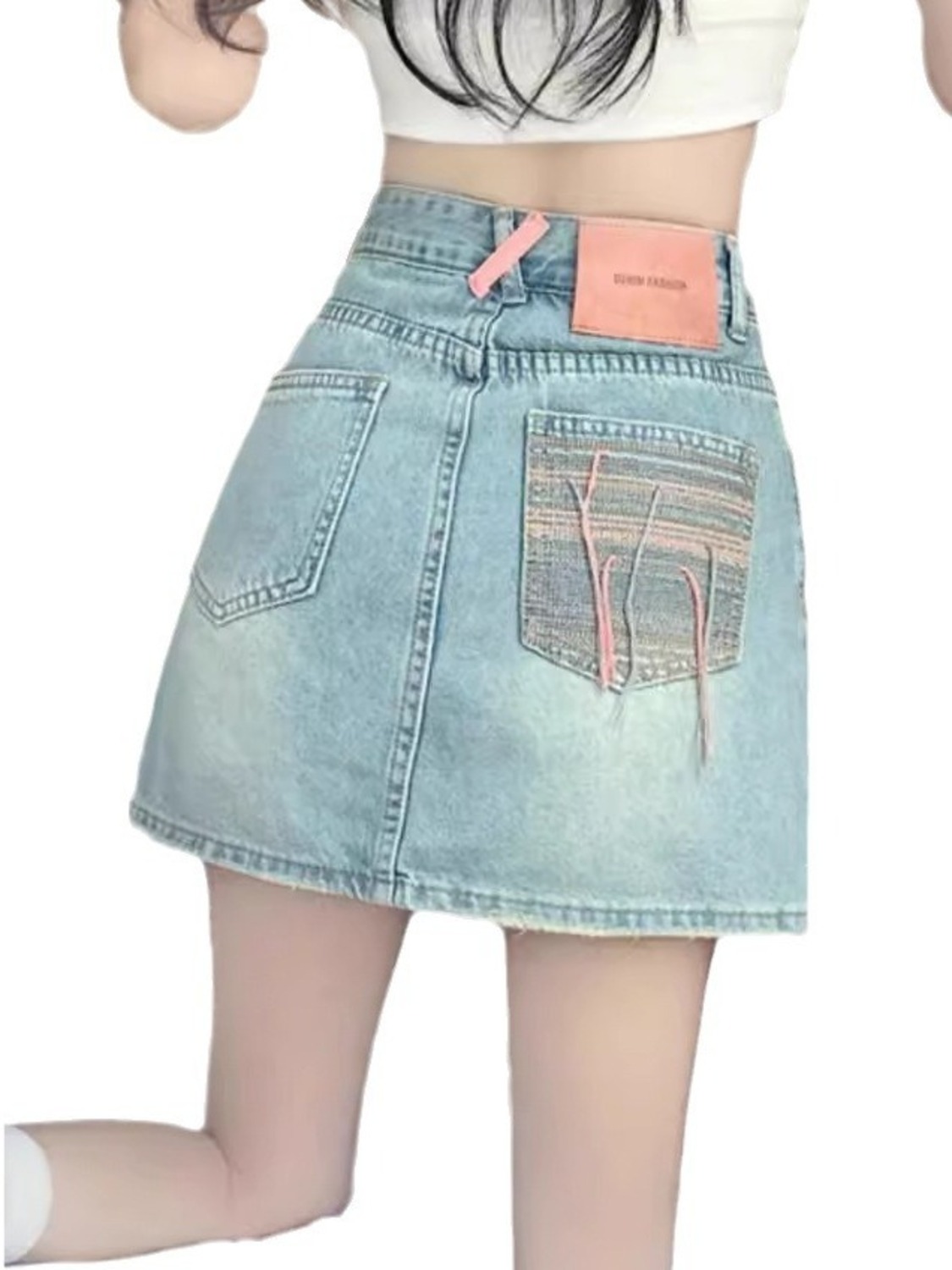 Women's Vintage Washed Denim S - Denim Shorts Women recension och pris