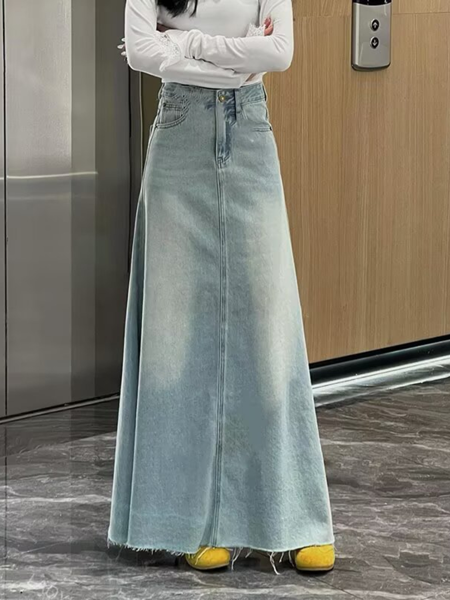 Women's High Waist Pleated Den - Denim Shorts Women recension och pris