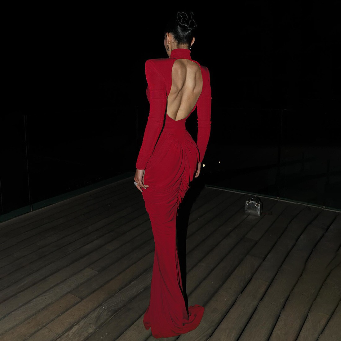 Elegant Party Dress For Woman  - Women'S Fashion Jersey recension och pris