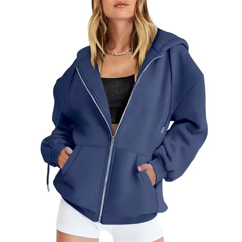 spring autumn Fashion zipper W - Women'S Fashion Zip Up Hoodies recension och pris