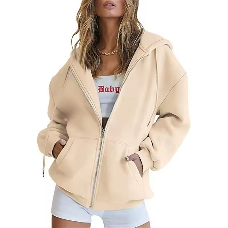 spring autumn Fashion zipper W - Women'S Fashion Zip Up Hoodies recension och pris