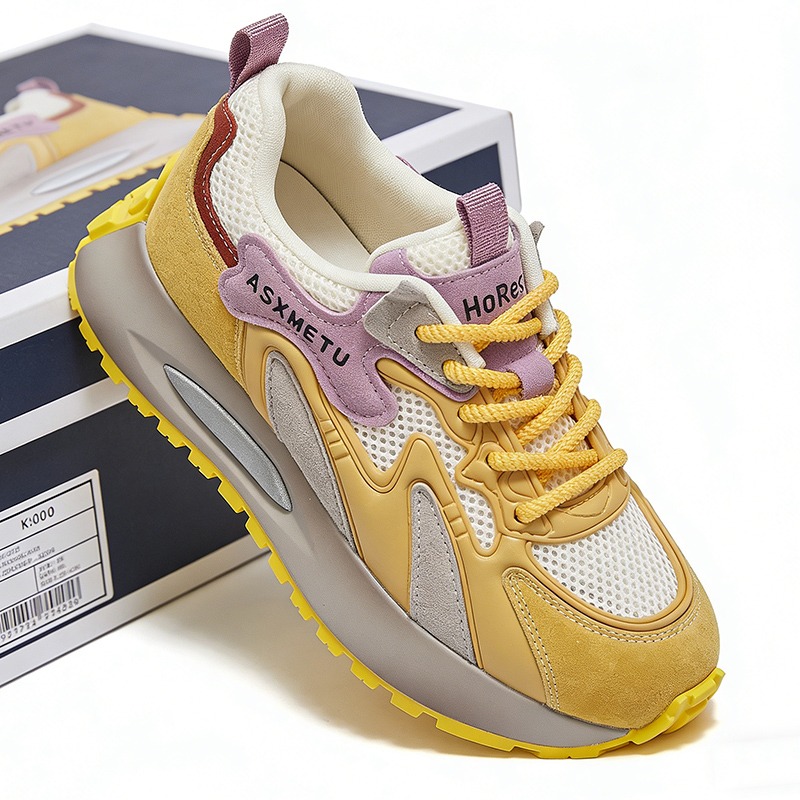 2026 Spring Summer Fashion Sne - Women'S Yellow Fashion Sneakers recension och pris