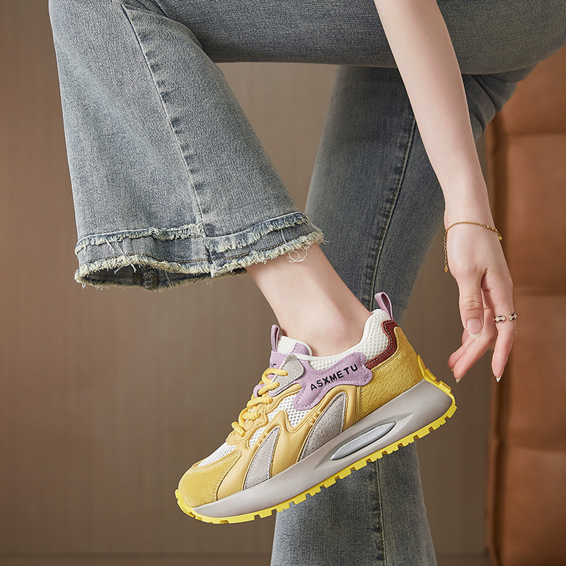 2026 Spring Summer Fashion Sne - Women'S Yellow Fashion Sneakers recension och pris