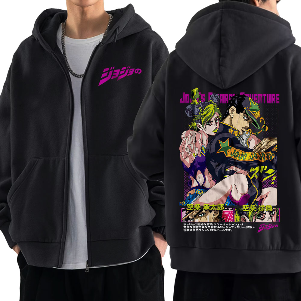 Anime Jojo Bizarre Adventure Z - Women'S Fashion Zip Up Hoodies recension och pris