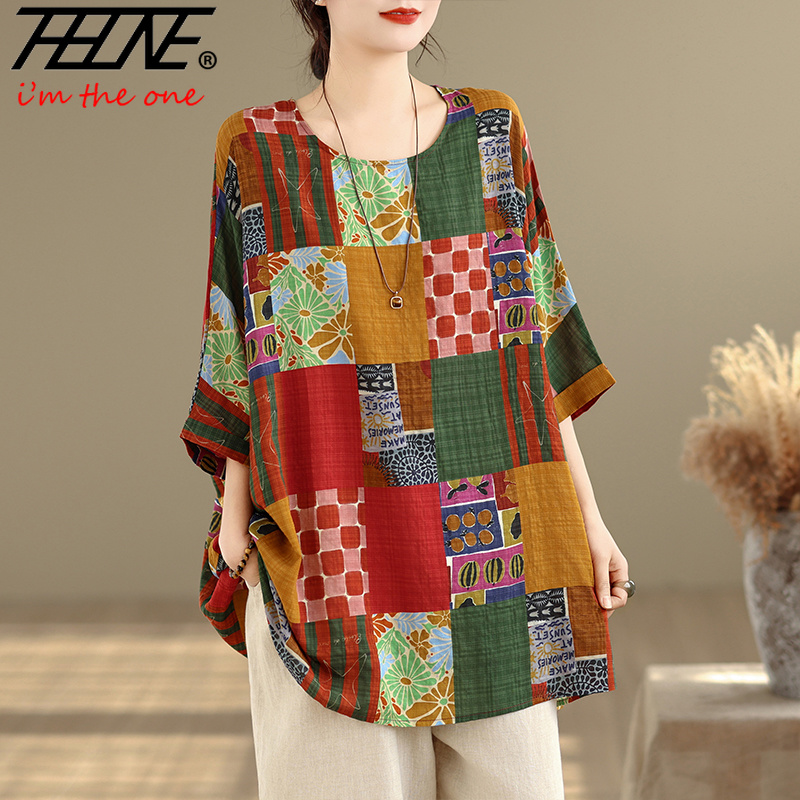 THHONE Women Shirts Print Loos - Women'S Fashion Jersey recension och pris