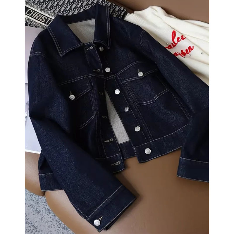 Female Fashion Casual Loose De - Women'S Fashion Denim Jacket recension och pris
