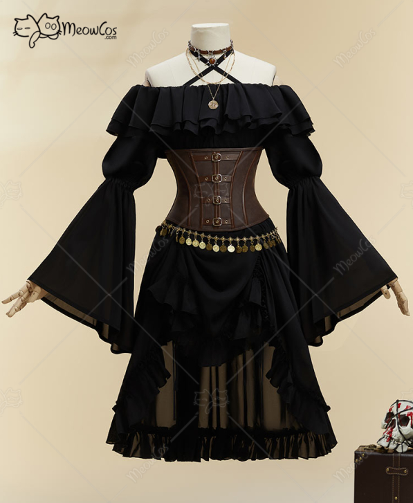 MOBBUNNY Women's Halloween Bla - Corset Top Boned recension och pris