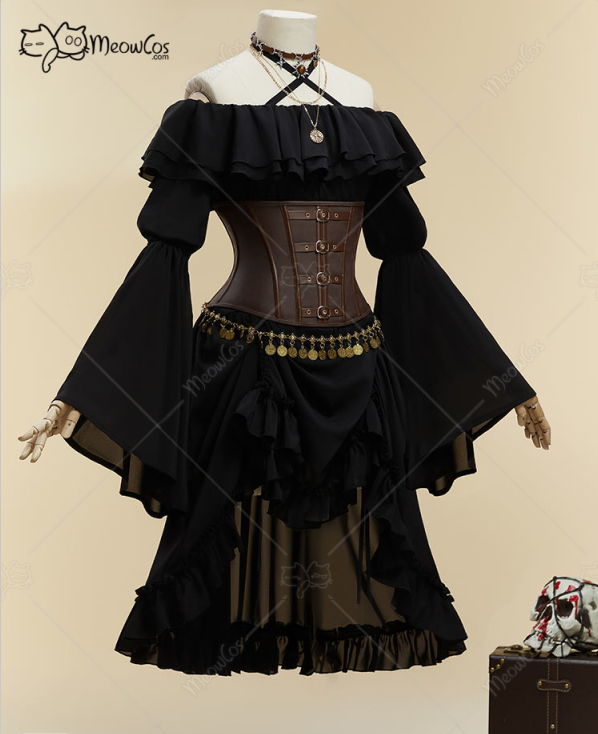 MOBBUNNY Women's Halloween Bla - Corset Top Boned recension och pris