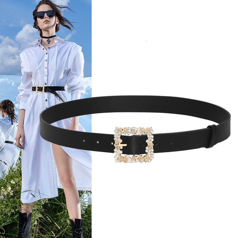 Rhinestone Buckle Belt Western - Women'S Fashion Trends Fall 2025 recension och pris