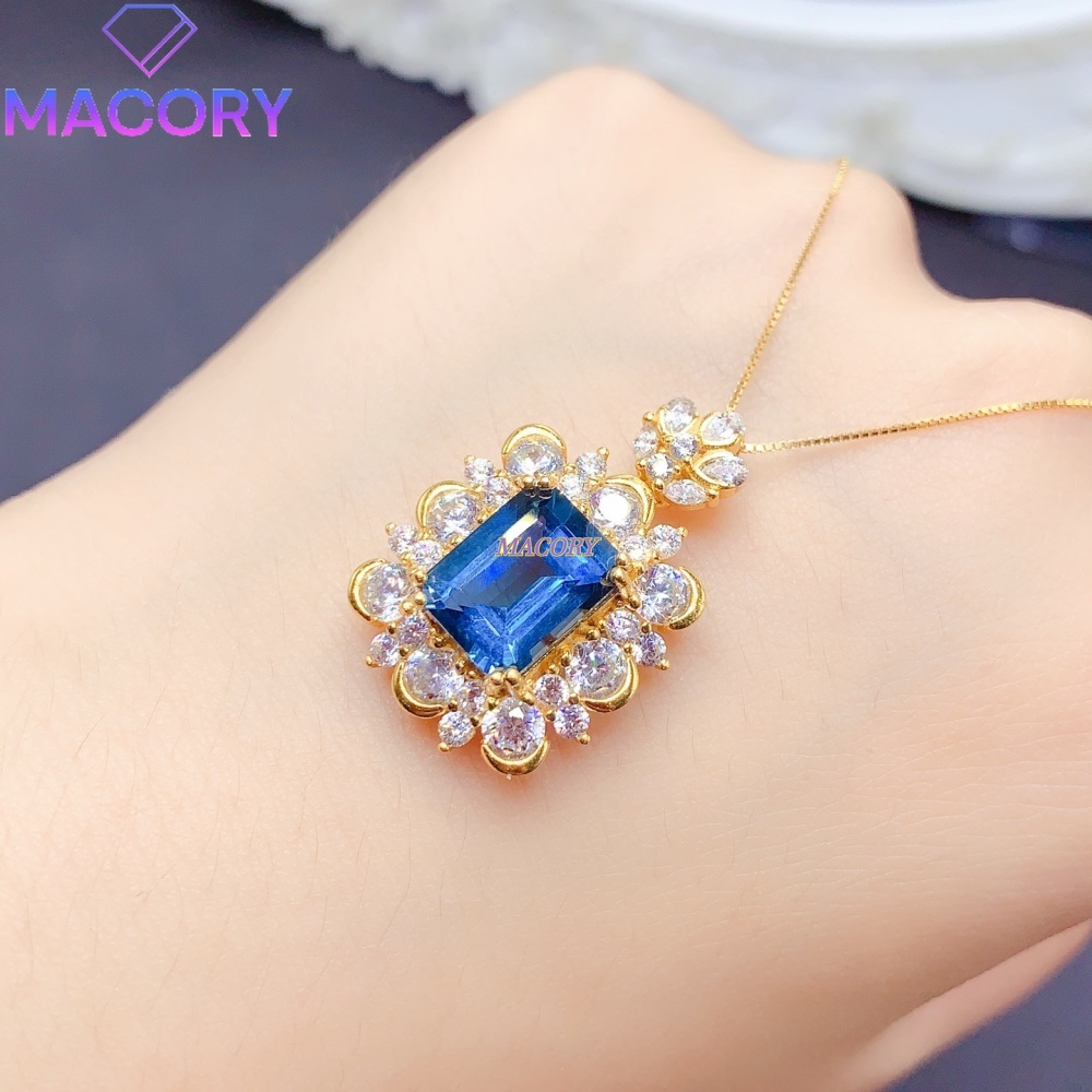 Natural London Blue Topaz Pend - Women'S Fashion London recension och pris