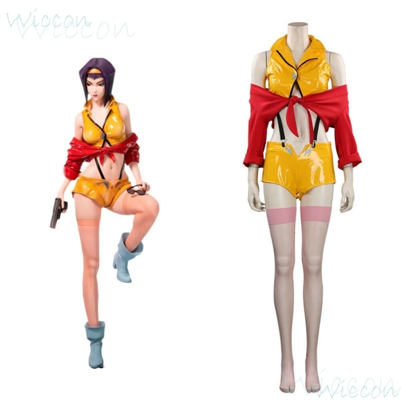 Anime Faye Valentine Cowboy BE - Knitted Vest Women recension och pris