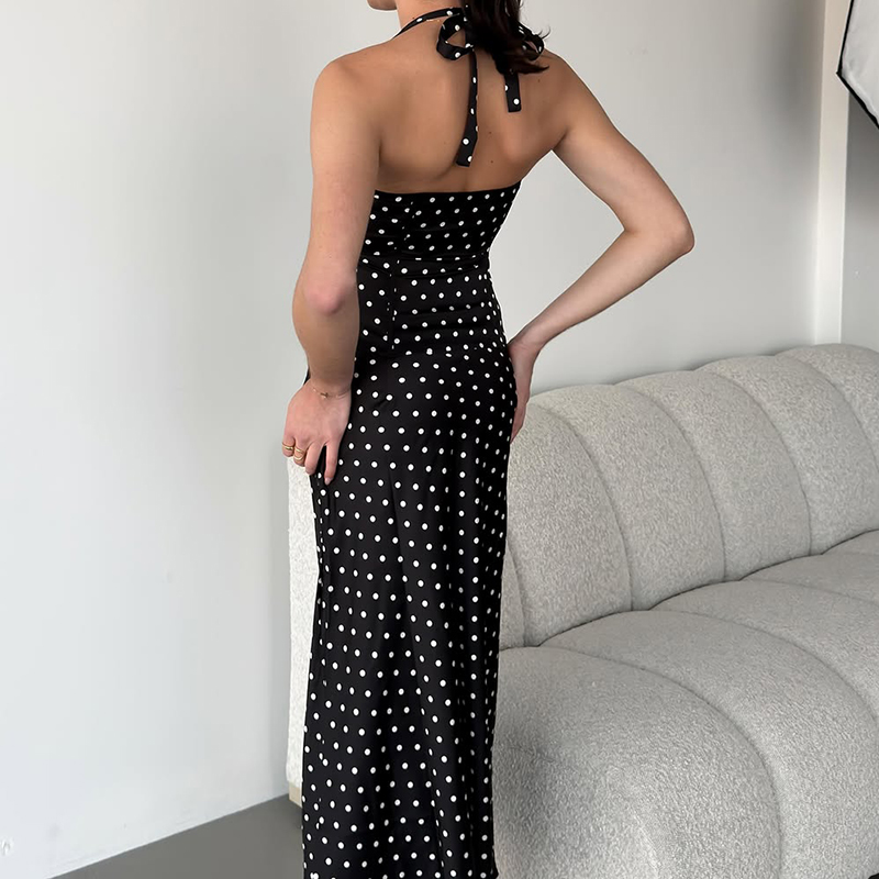 Two Piece Set Polka Dot Skirts - Corset Top Boned recension och pris