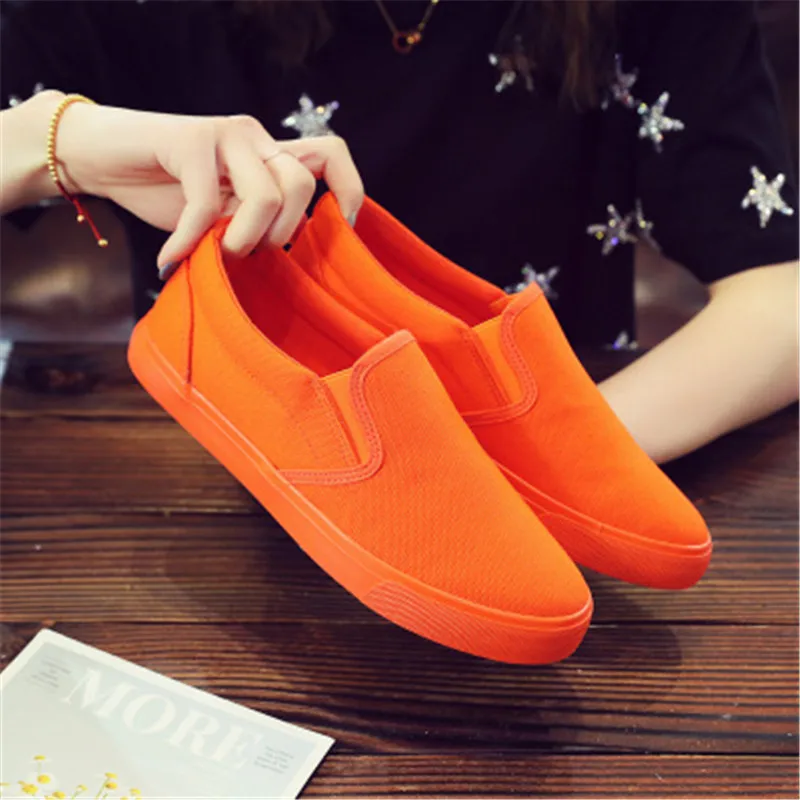 Men and Women Breathable Canva - Women'S Yellow Fashion Sneakers recension och pris
