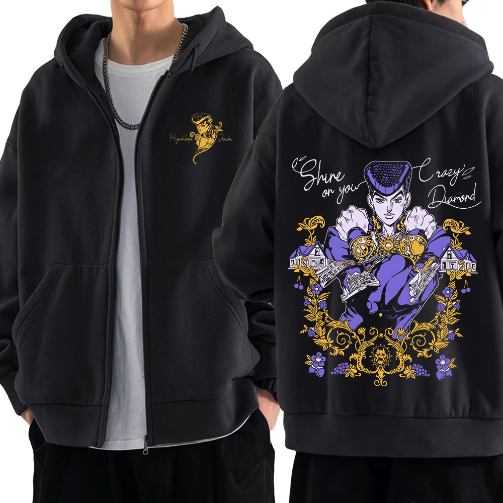 Anime Jojo Bizarre Adventure Z - Women'S Fashion Zip Up Hoodies recension och pris
