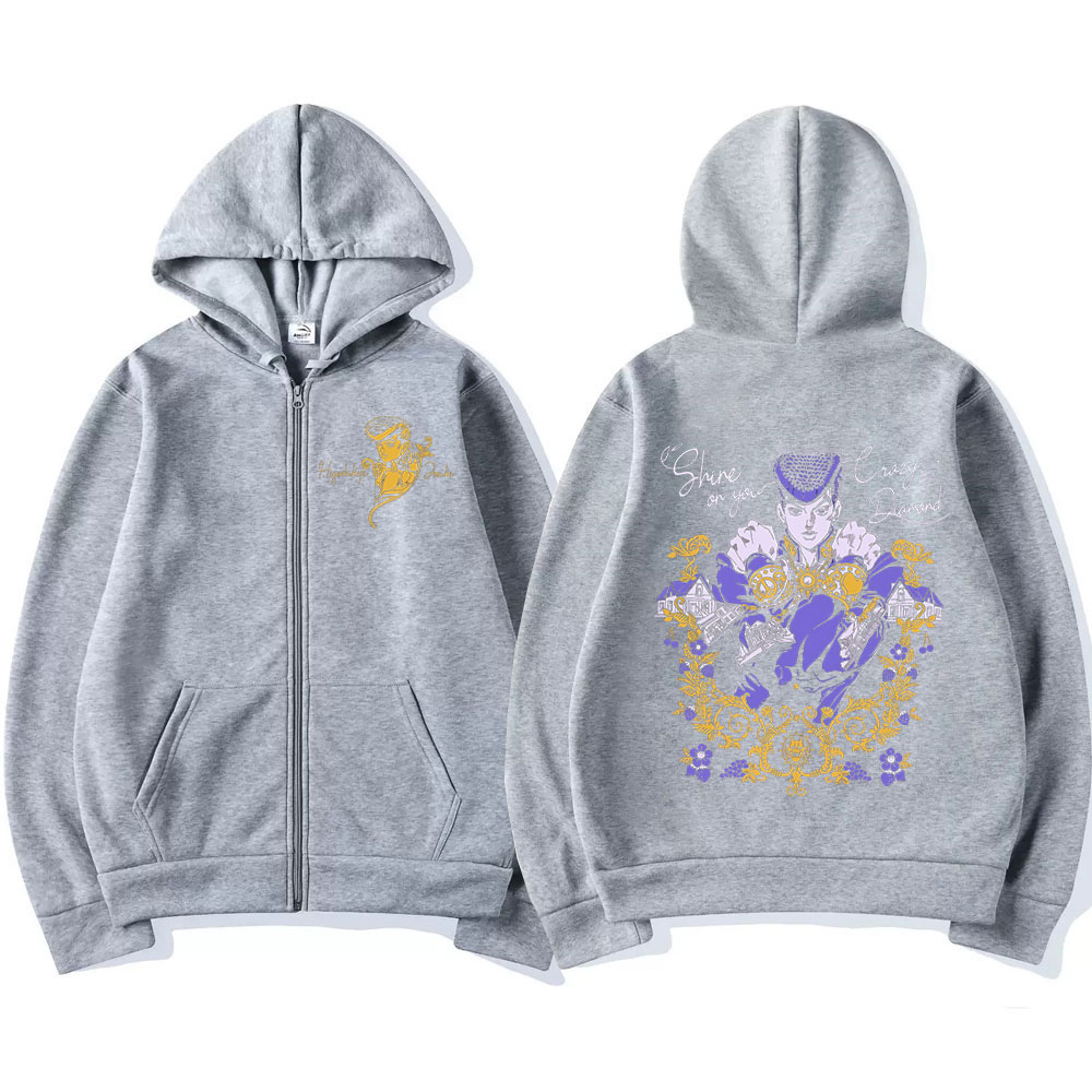 Anime Jojo Bizarre Adventure Z - Women'S Fashion Zip Up Hoodies recension och pris