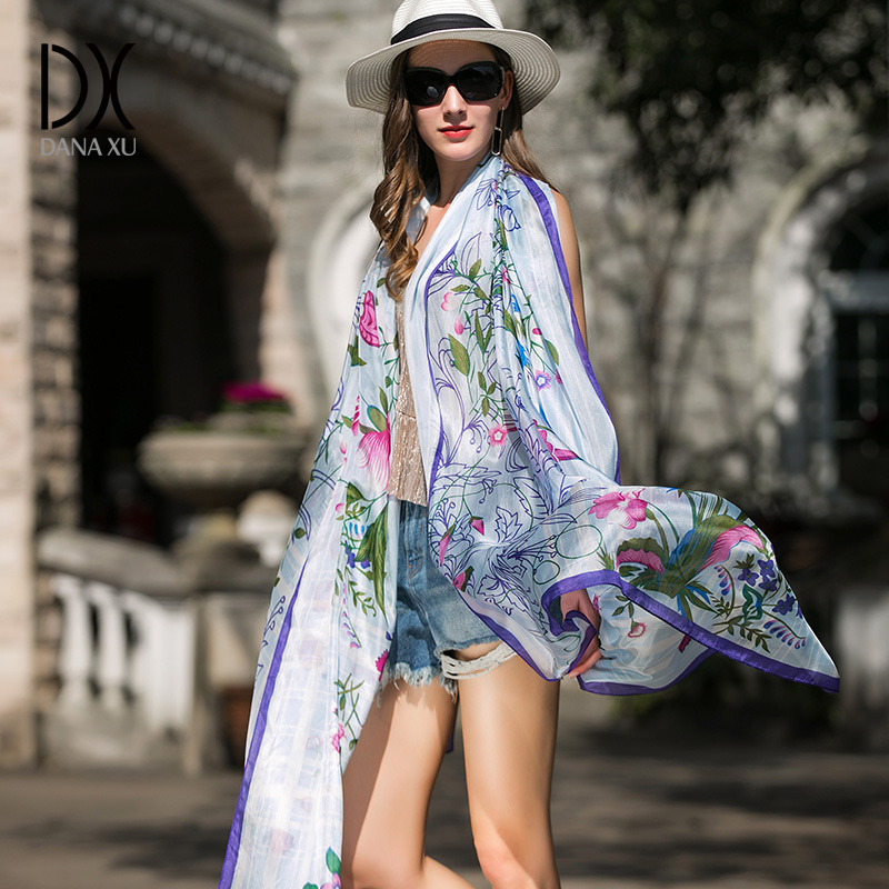 DANA XU 100% Silk Head Scarves - Women'S Fashion Jersey recension och pris
