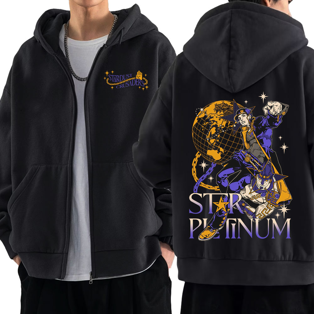 Anime Jojo Bizarre Adventure Z - Women'S Fashion Zip Up Hoodies recension och pris