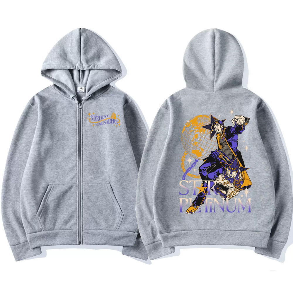 Anime Jojo Bizarre Adventure Z - Women'S Fashion Zip Up Hoodies recension och pris