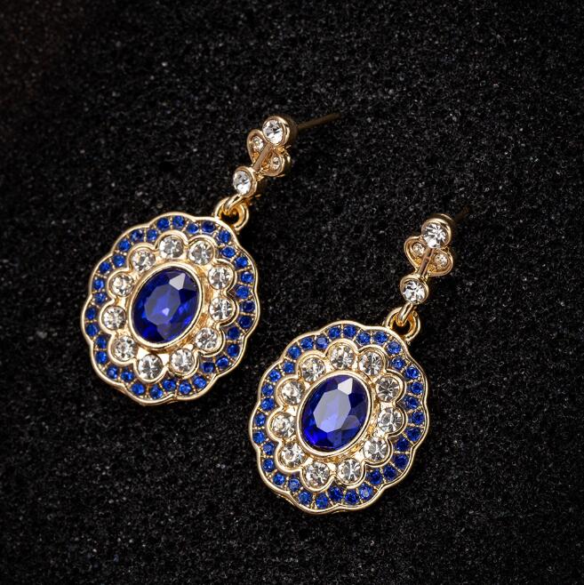 Luckyshine Oval London Blue To - Women'S Fashion London recension och pris