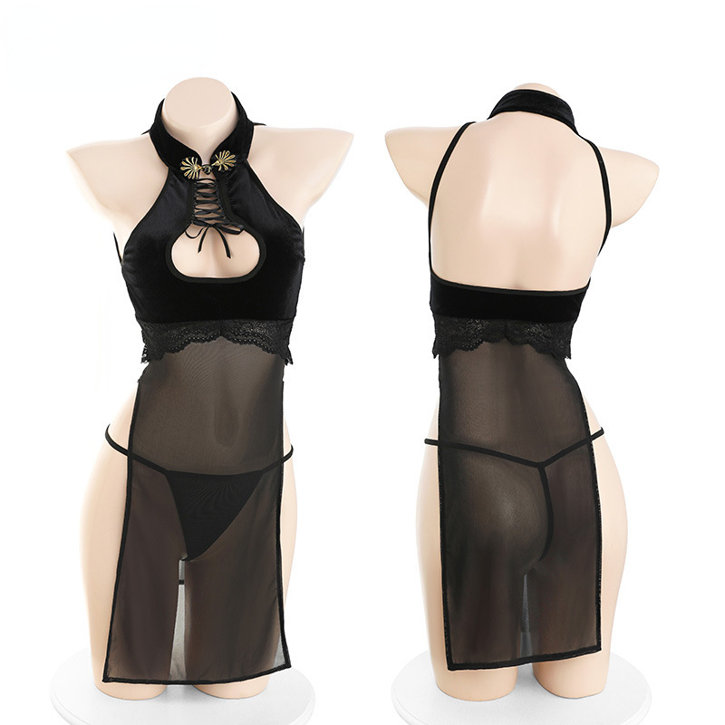 Anime Hollow Out Mesh Uniform  - Velvet Blazer Women recension och pris