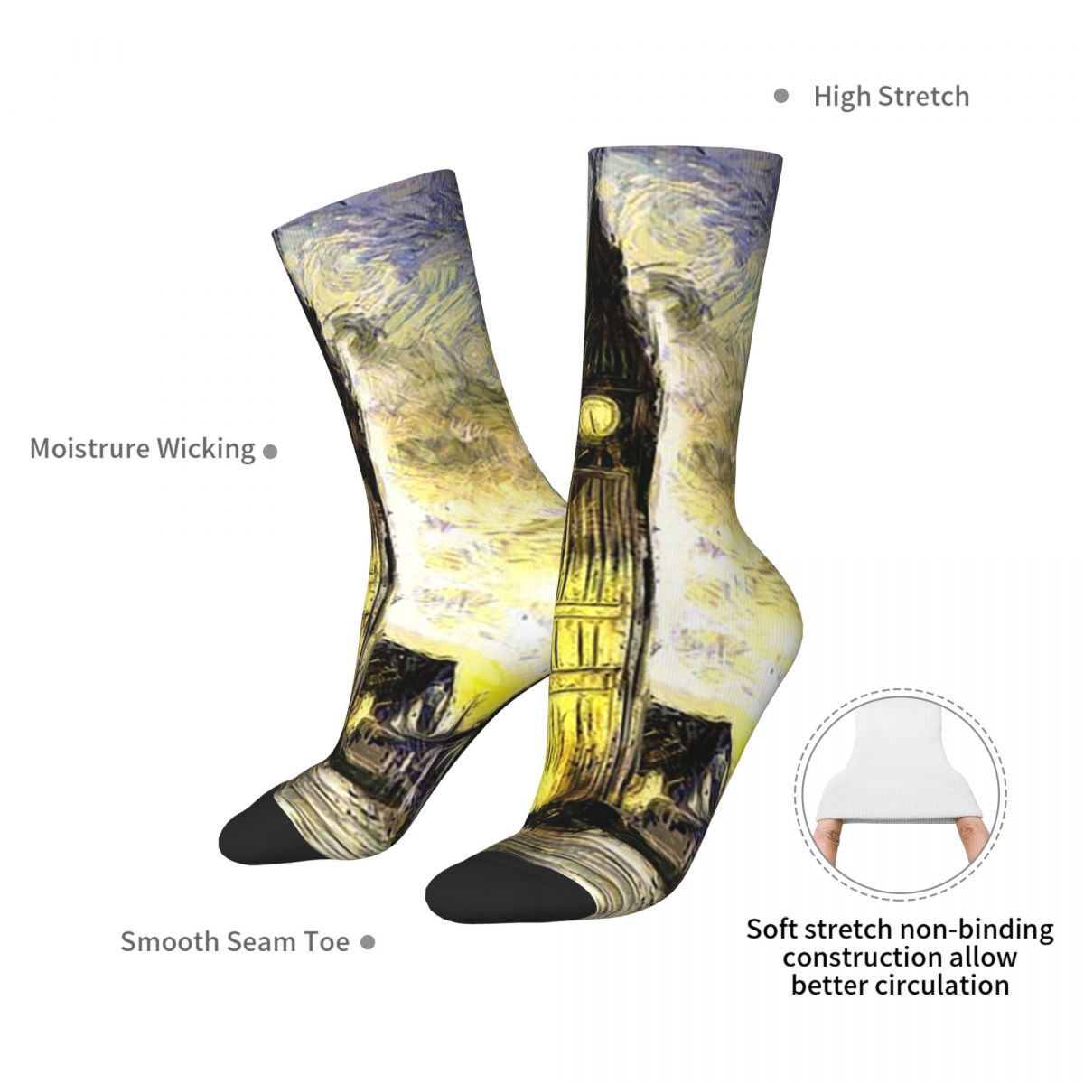 All Seasons Crew Stockings Col - Women'S Fashion London recension och pris