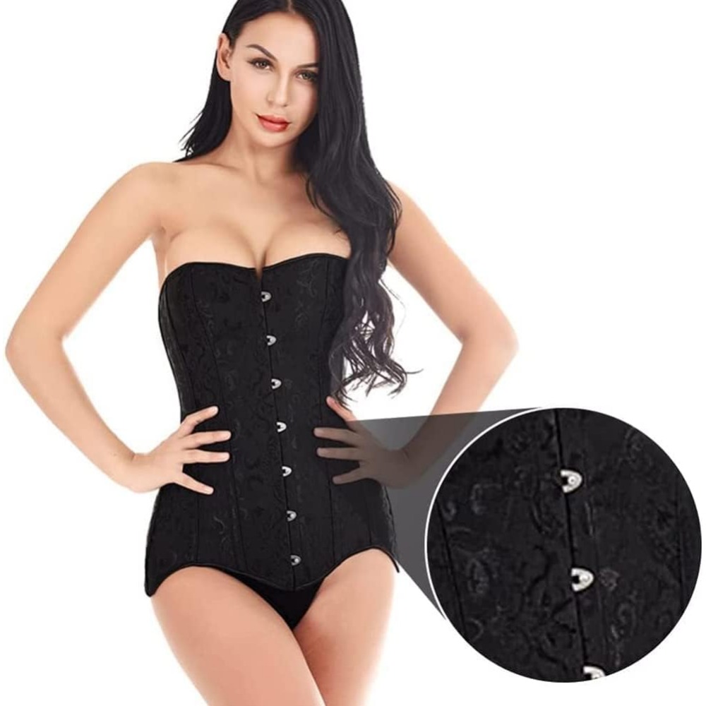 4 Pairs 201 Stainless Steel Co - Corset Top Boned recension och pris