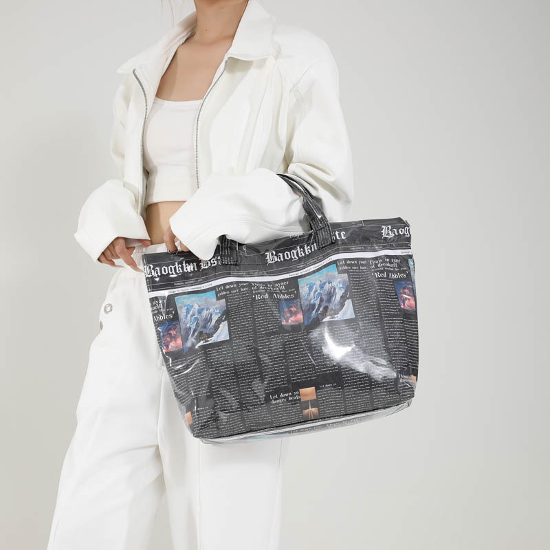 Fashion PVC Reusable Shopping  - Women'S Fashion London recension och pris
