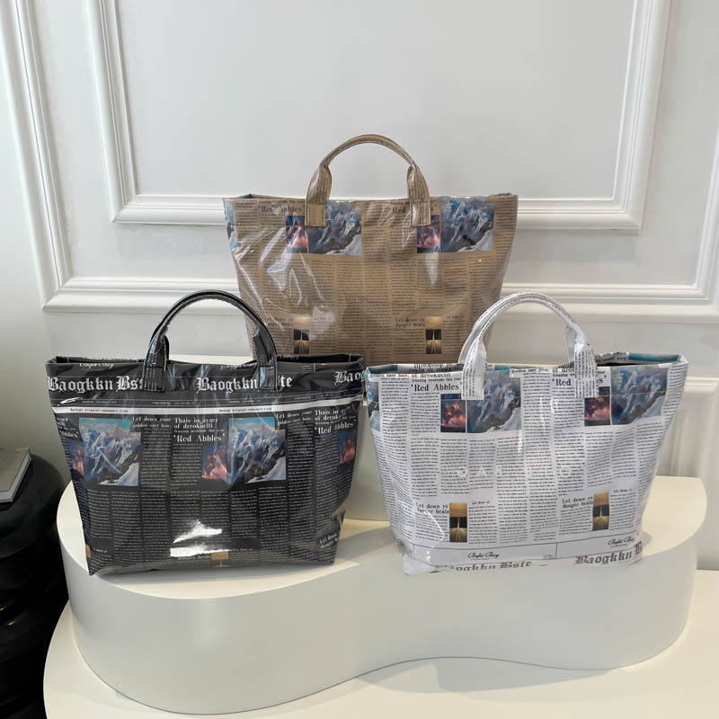 Fashion PVC Reusable Shopping  - Women'S Fashion London recension och pris