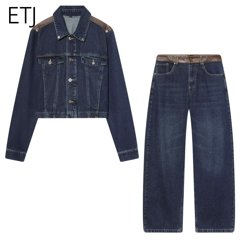 ETJ Women's Denim Jacket & Jea - Women'S Fashion Denim Jacket recension och pris