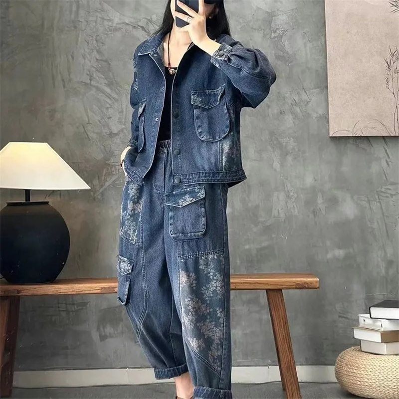 2025 Autumn Denim jacket Suits - Women'S Fashion Denim Jacket recension och pris