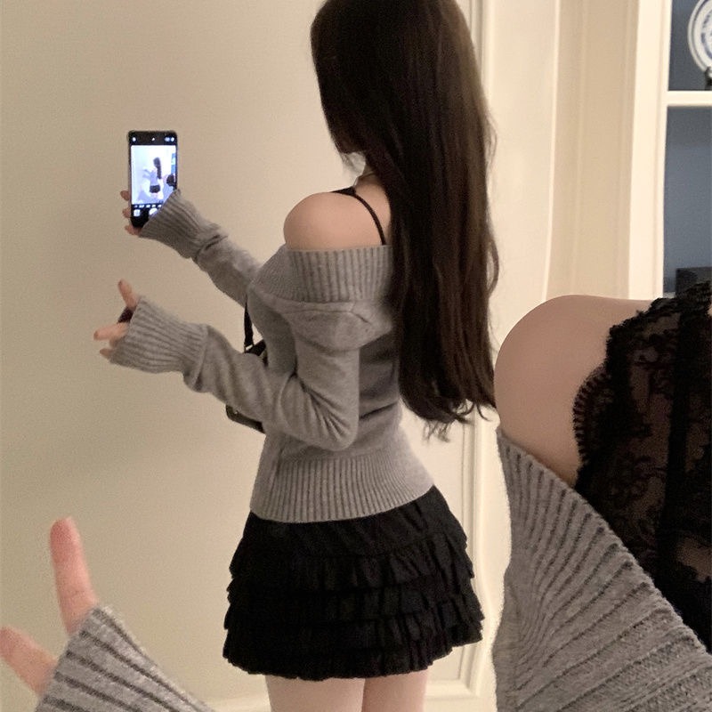 Women's Sweater Gyaru V-Neck K - Women'S Fashion Trends Fall 2025 recension och pris