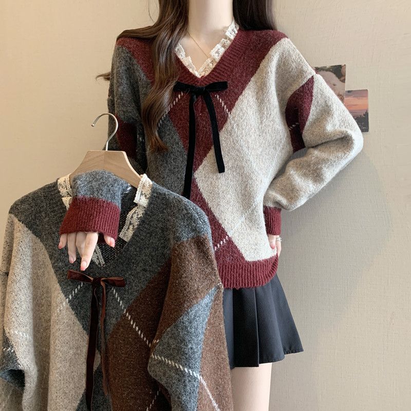 Knitted Sweaters For Women V N - Women'S Fashion Trends Fall 2025 recension och pris