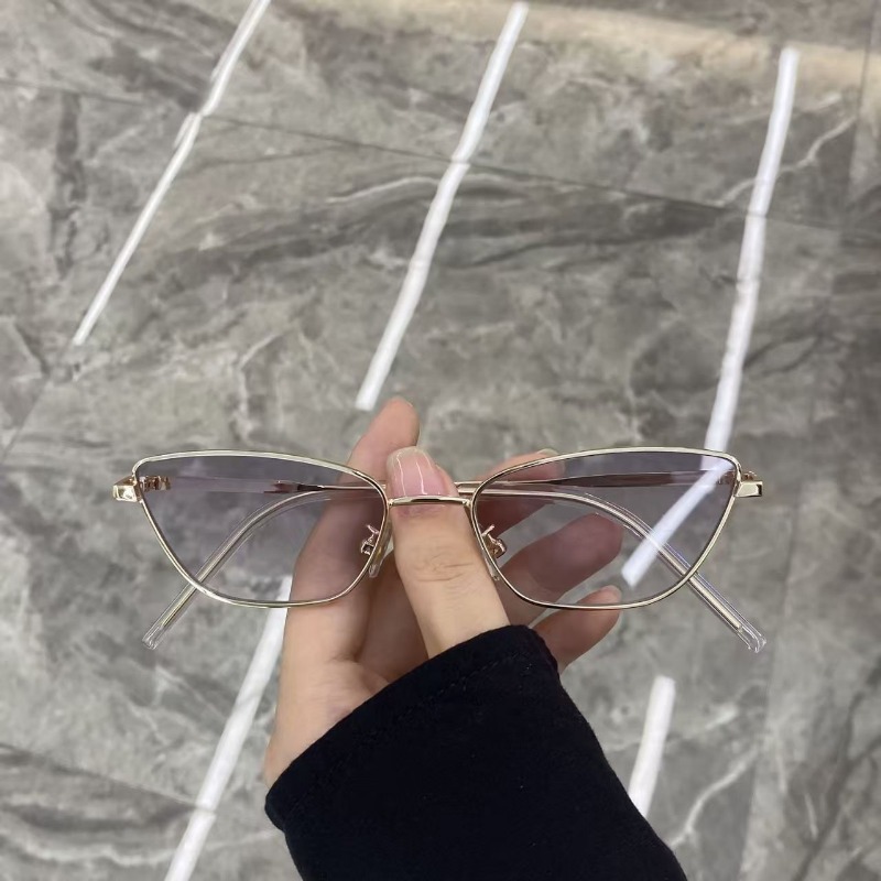 Fashionable Rhombus-Shaped Met - Women Fashion Glasses recension och pris