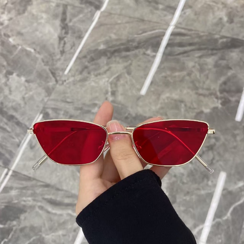 Fashionable Rhombus-Shaped Met - Women Fashion Glasses recension och pris
