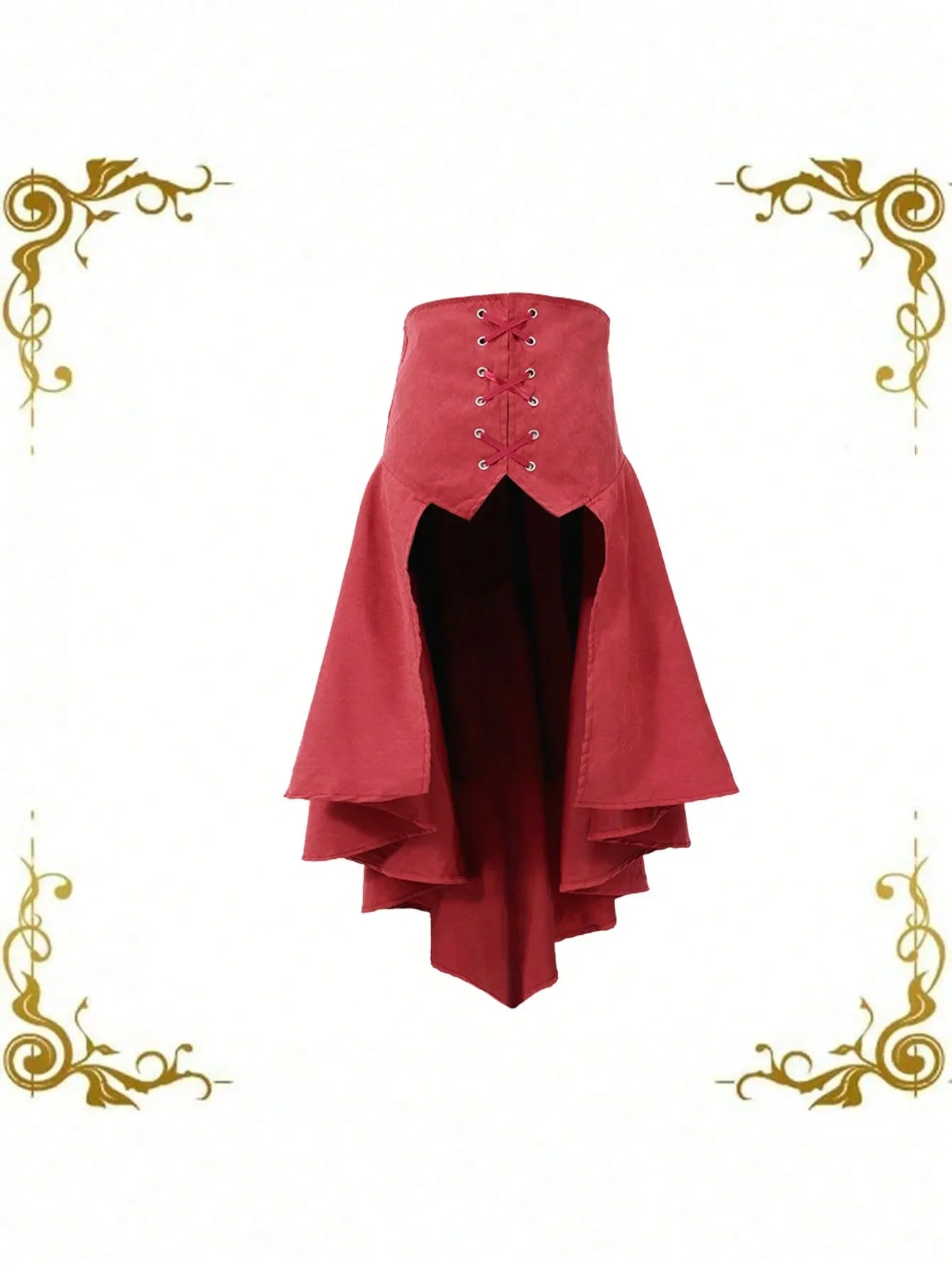 Detachable Overskirt Women Pun - Corset Top Boned recension och pris