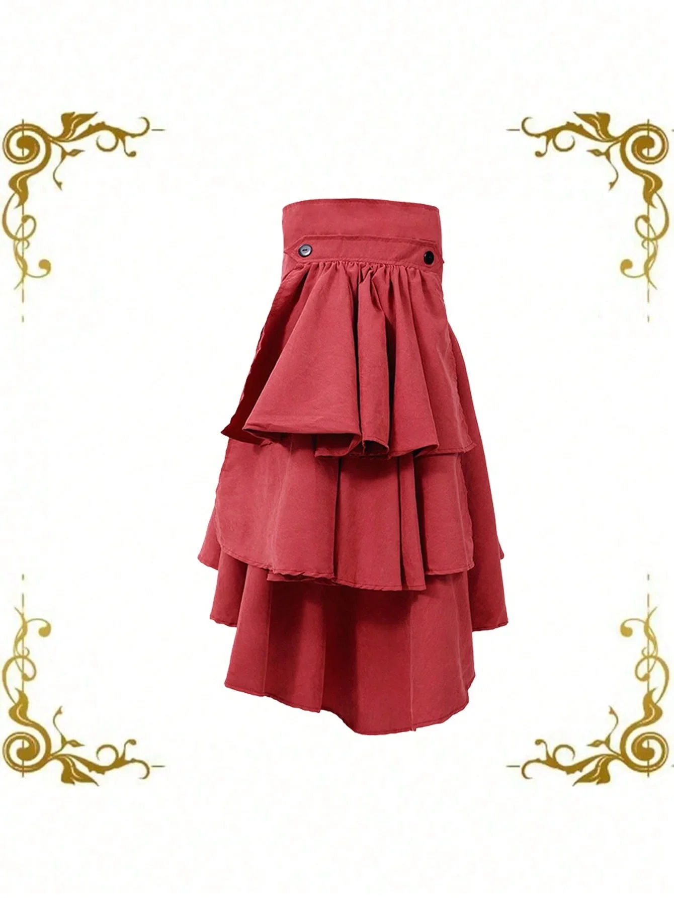 Detachable Overskirt Women Pun - Corset Top Boned recension och pris